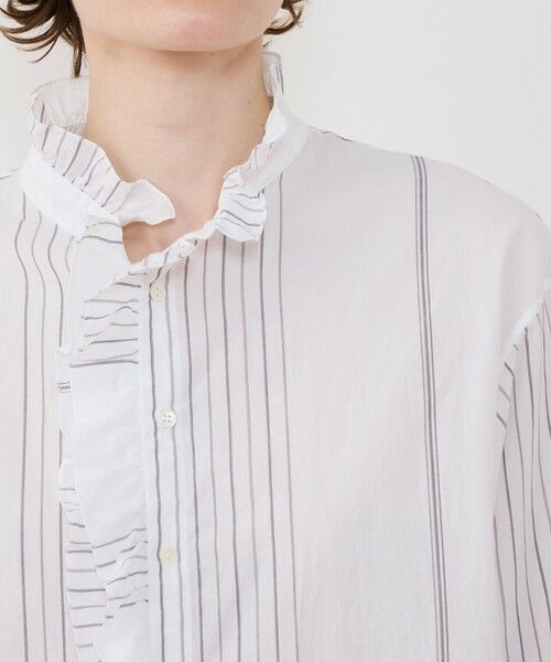 TOMORROWLAND / トゥモローランド シャツ・ブラウス（半袖以外） | コットンサッカー フリルカラーシャツ | 詳細5