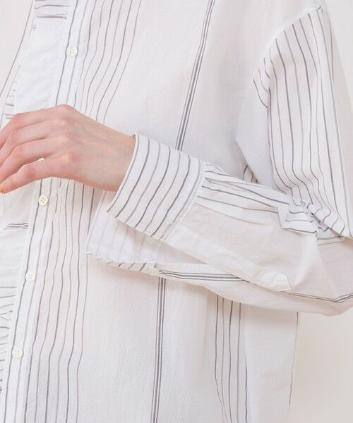 TOMORROWLAND / トゥモローランド シャツ・ブラウス（半袖以外） | コットンサッカー フリルカラーシャツ | 詳細6