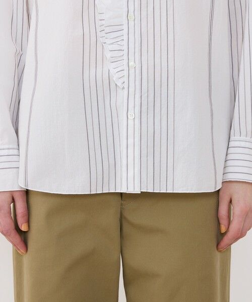 TOMORROWLAND / トゥモローランド シャツ・ブラウス（半袖以外） | コットンサッカー フリルカラーシャツ | 詳細8