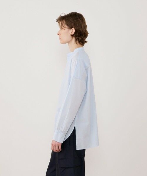 TOMORROWLAND / トゥモローランド シャツ・ブラウス（半袖以外） | コットンサッカー シャーリングブザムシャツ | 詳細3