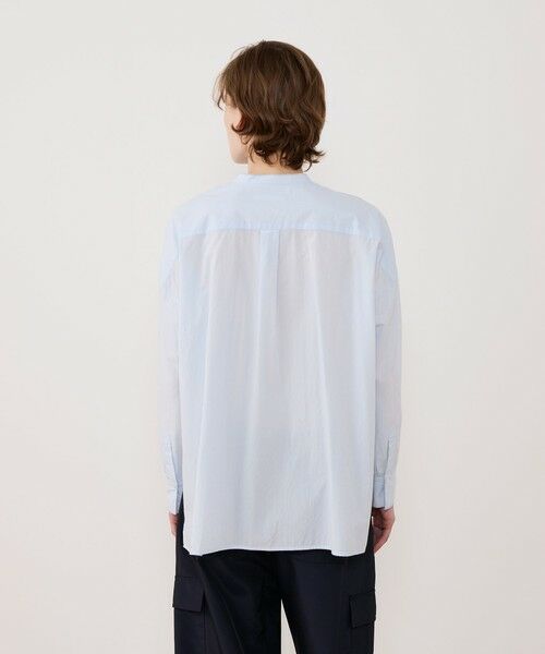 TOMORROWLAND / トゥモローランド シャツ・ブラウス（半袖以外） | コットンサッカー シャーリングブザムシャツ | 詳細4