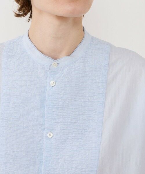 TOMORROWLAND / トゥモローランド シャツ・ブラウス（半袖以外） | コットンサッカー シャーリングブザムシャツ | 詳細5