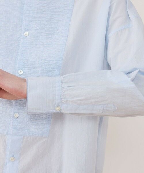 TOMORROWLAND / トゥモローランド シャツ・ブラウス（半袖以外） | コットンサッカー シャーリングブザムシャツ | 詳細6