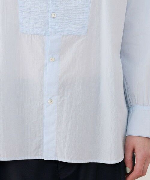 TOMORROWLAND / トゥモローランド シャツ・ブラウス（半袖以外） | コットンサッカー シャーリングブザムシャツ | 詳細7