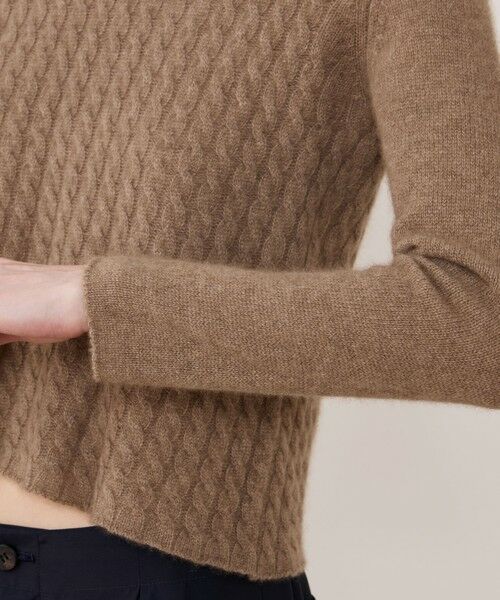 TOMORROWLAND / トゥモローランド ニット・セーター | モンゴルカシミヤケーブル クルーネックプルオーバー | 詳細6