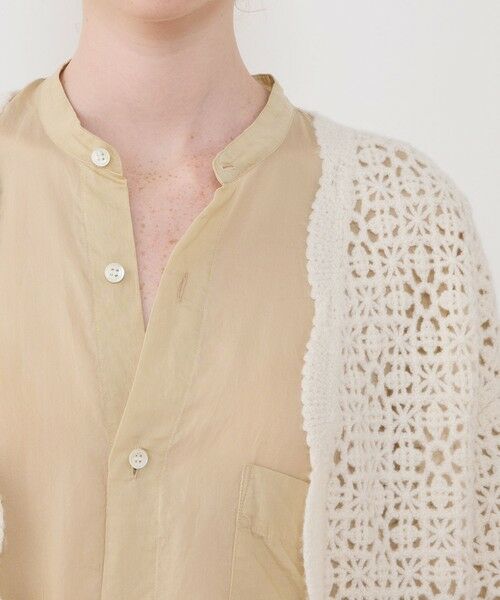 TOMORROWLAND / トゥモローランド ニット・セーター | カシミヤレース フロントオープンカーディガン | 詳細5