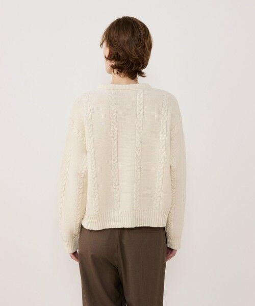 TOMORROWLAND / トゥモローランド ニット・セーター | ウールヘンプ クルーネックプルオーバー | 詳細4