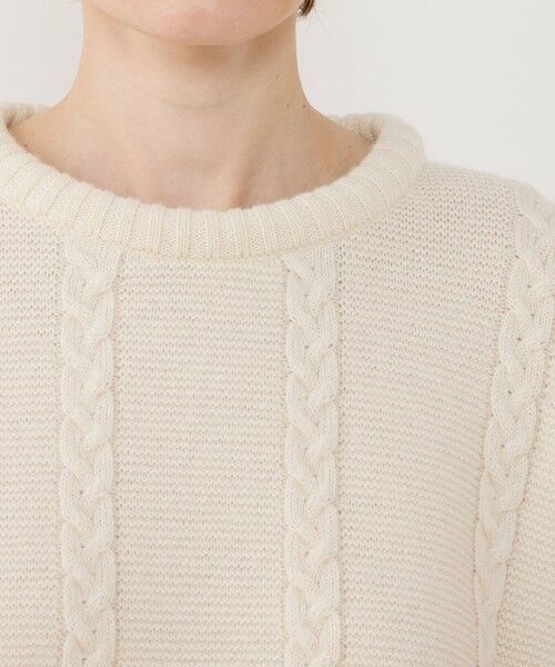 TOMORROWLAND / トゥモローランド ニット・セーター | ウールヘンプ クルーネックプルオーバー | 詳細5