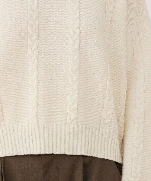 TOMORROWLAND / トゥモローランド ニット・セーター | ウールヘンプ クルーネックプルオーバー | 詳細7