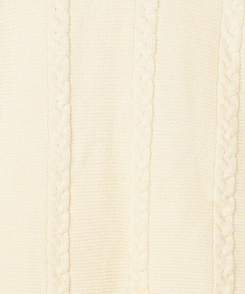 TOMORROWLAND / トゥモローランド ベスト | ウールヘンプケーブル クルーネックベスト | 詳細8