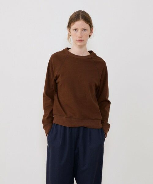 TOMORROWLAND / トゥモローランド スウェット | クレープコットンジャージー ラグランスリーブプルオーバー | 詳細2