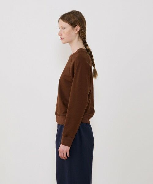 TOMORROWLAND / トゥモローランド スウェット | クレープコットンジャージー ラグランスリーブプルオーバー | 詳細3