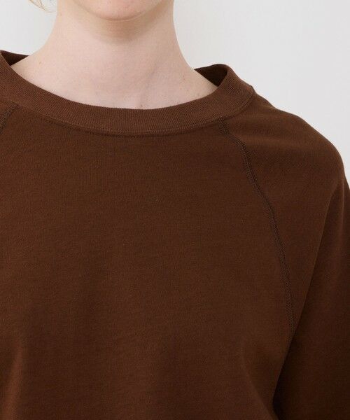 TOMORROWLAND / トゥモローランド スウェット | クレープコットンジャージー ラグランスリーブプルオーバー | 詳細5