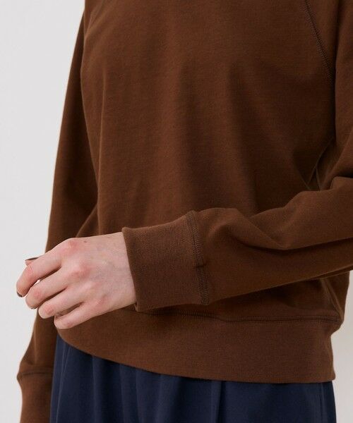 TOMORROWLAND / トゥモローランド スウェット | クレープコットンジャージー ラグランスリーブプルオーバー | 詳細7