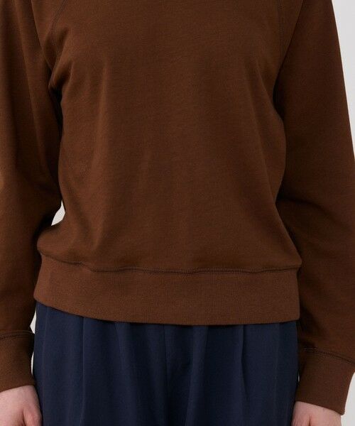TOMORROWLAND / トゥモローランド スウェット | クレープコットンジャージー ラグランスリーブプルオーバー | 詳細8