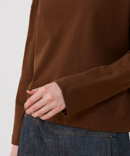 TOMORROWLAND / トゥモローランド パーカー | クレープコットンジャージー フーデッドプルオーバー | 詳細6