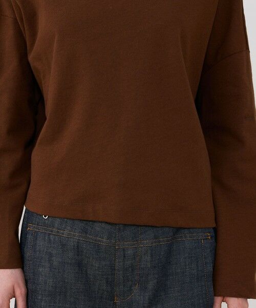 TOMORROWLAND / トゥモローランド パーカー | クレープコットンジャージー フーデッドプルオーバー | 詳細7