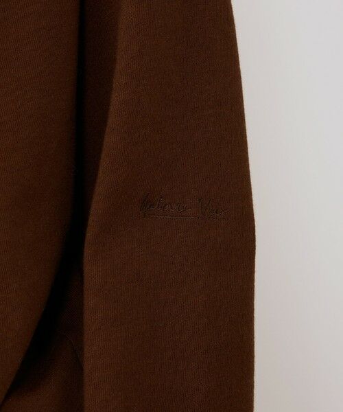 TOMORROWLAND / トゥモローランド パーカー | クレープコットンジャージー フーデッドプルオーバー | 詳細8