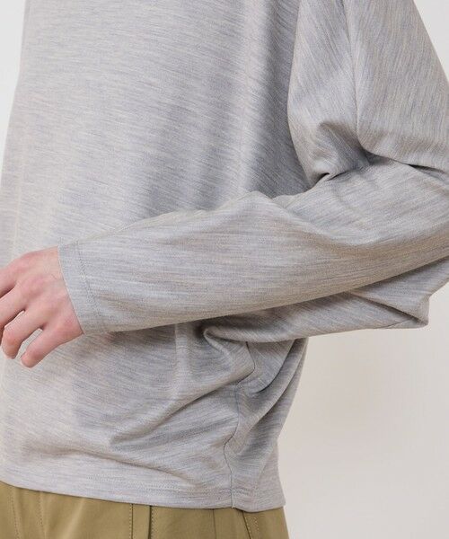 TOMORROWLAND / トゥモローランド カットソー（半袖以外） | ウォッシャブルウールジャージー ドルマンスリーブプルオーバー | 詳細6