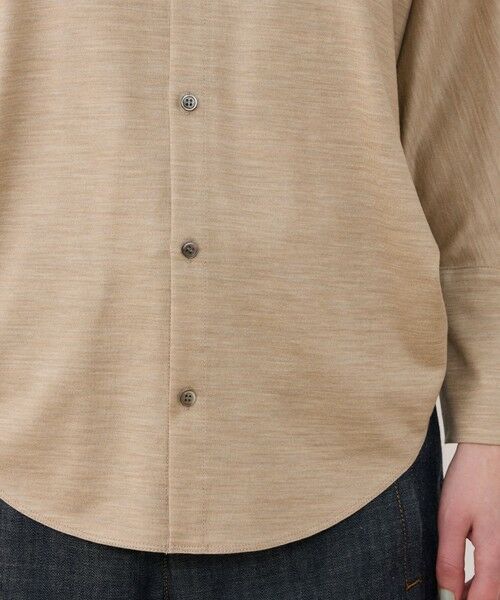 TOMORROWLAND / トゥモローランド シャツ・ブラウス（半袖以外） | ウォッシャブルウールジャージー ドルマンスリーブシャツ | 詳細7