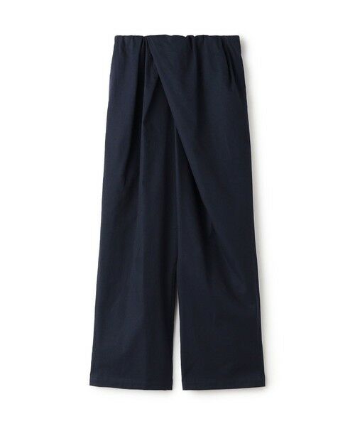 TOMORROWLAND / トゥモローランド その他パンツ | ノンマーセライズドコットン アシンメトリーパンツ(69 ネイビー)