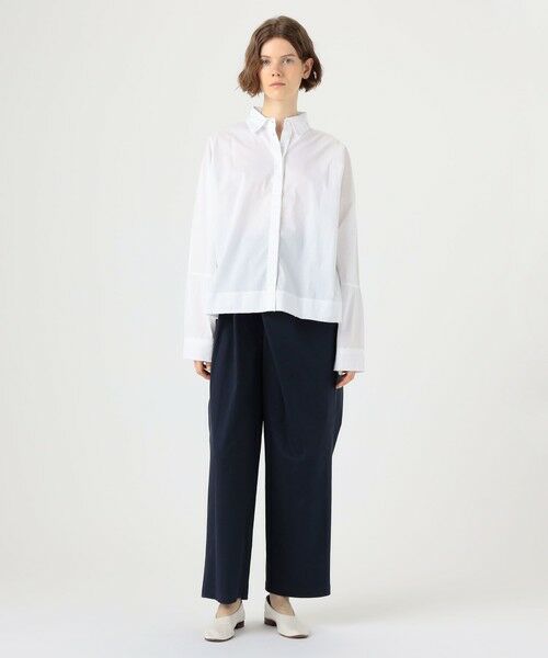 TOMORROWLAND / トゥモローランド その他パンツ | ノンマーセライズドコットン アシンメトリーパンツ | 詳細2