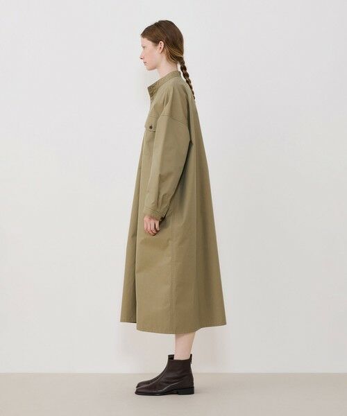 TOMORROWLAND / トゥモローランド ロング・マキシ丈ワンピース | クラシカルギャバジン シャツワンピース | 詳細3