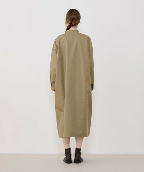 TOMORROWLAND / トゥモローランド ロング・マキシ丈ワンピース | クラシカルギャバジン シャツワンピース | 詳細4