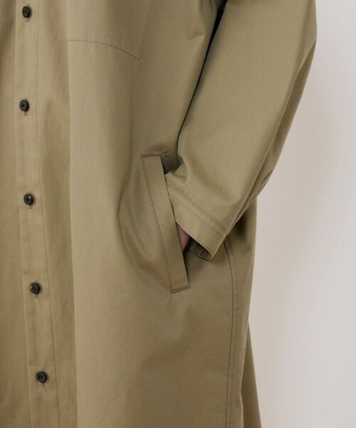 TOMORROWLAND / トゥモローランド ロング・マキシ丈ワンピース | クラシカルギャバジン シャツワンピース | 詳細7