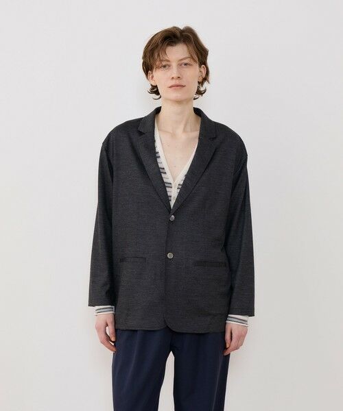 TOMORROWLAND / トゥモローランド テーラードジャケット | ウォッシャブルウールジャージー ノッチドラペルジャケット | 詳細2