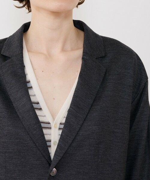 TOMORROWLAND / トゥモローランド テーラードジャケット | ウォッシャブルウールジャージー ノッチドラペルジャケット | 詳細6
