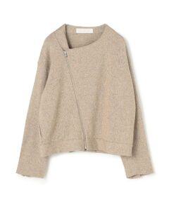 TOMORROWLAND / トゥモローランド ブルゾン | カシミヤペーパー ライダースジャケット