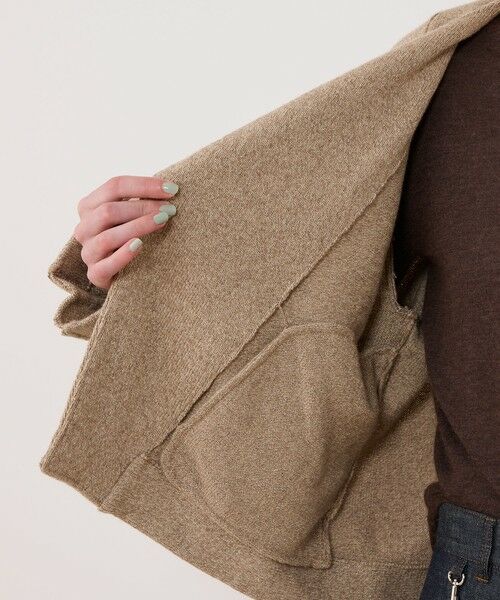 TOMORROWLAND / トゥモローランド ブルゾン | カシミヤペーパー ライダースジャケット | 詳細5