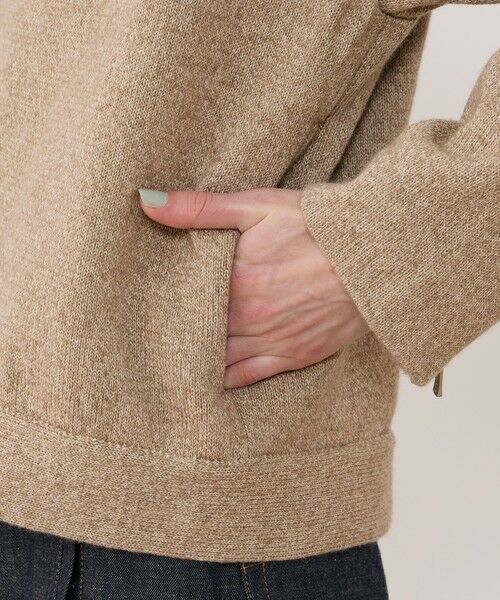 TOMORROWLAND / トゥモローランド ブルゾン | カシミヤペーパー ライダースジャケット | 詳細9