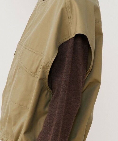 TOMORROWLAND / トゥモローランド ベスト | クラシカルギャバジン オーバルベスト | 詳細6