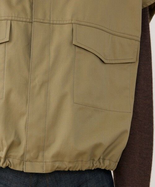 TOMORROWLAND / トゥモローランド ベスト | クラシカルギャバジン オーバルベスト | 詳細7