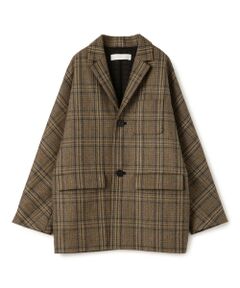 TOMORROWLAND / トゥモローランド その他アウター | チェビオットツイード ドルマンスリーブコート