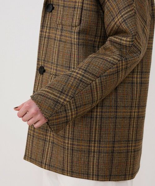 TOMORROWLAND / トゥモローランド その他アウター | チェビオットツイード ドルマンスリーブコート | 詳細6