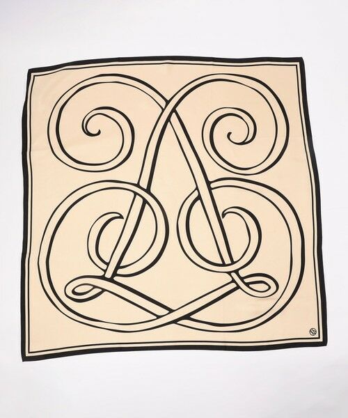 TOMORROWLAND / トゥモローランド バンダナ・スカーフ | LE SCARF モノグラム スカーフ | 詳細3