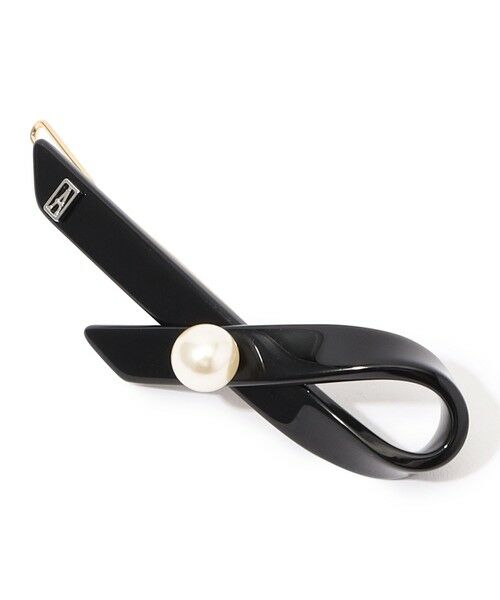 TOMORROWLAND/トゥモローランド ALEXANDRE DE PARIS パールリボン ボールピン 19 ブラック F TOMORROWLAND/トゥモローランド ALEXANDRE DE PARIS パールリボン ボールピン 19 ブラック F