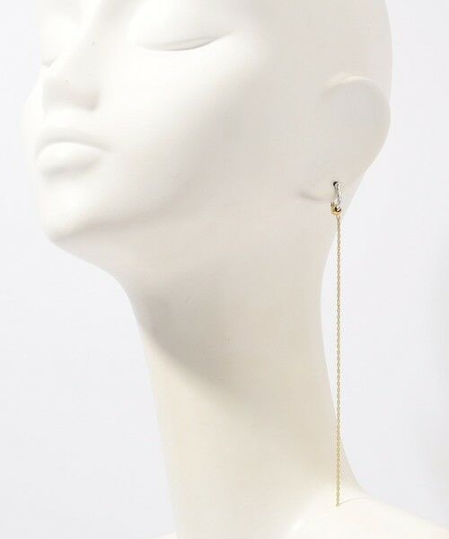 TOMORROWLAND / トゥモローランド ピアス・イヤリング | PLOW wreath pieceU チェーンピアス | 詳細5