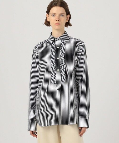 TOMORROWLAND / トゥモローランド シャツ・ブラウス(半袖以外) | sebline ラッフルシャツ | 詳細2