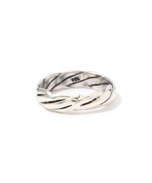 TOMORROWLAND/トゥモローランド NINA&JULES Cable リング 81 シルバー S