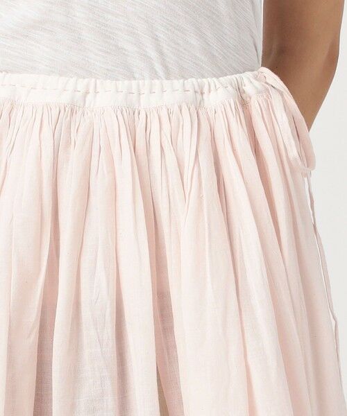 TOMORROWLAND / トゥモローランド ロング・マキシ丈スカート | Khadi and Co RIMINI カディコットン ギャザースカート | 詳細5