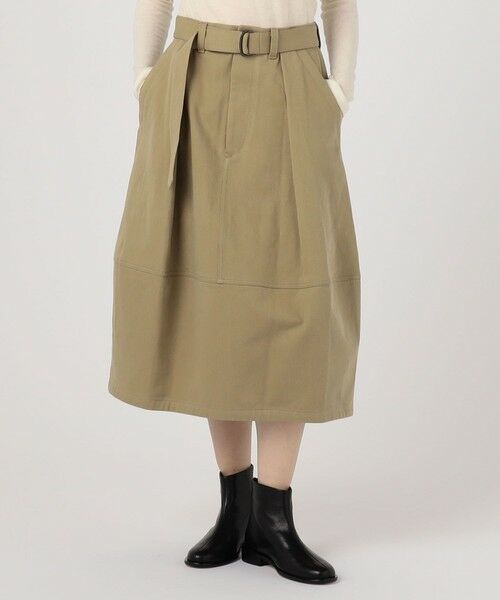 TOMORROWLAND / トゥモローランド ミニ・ひざ丈スカート | 【別注】HAVERSACK Cocoon コットンツイルスカート | 詳細2