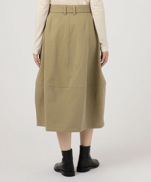 TOMORROWLAND / トゥモローランド ミニ・ひざ丈スカート | 【別注】HAVERSACK Cocoon コットンツイルスカート | 詳細4