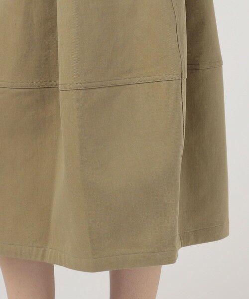 TOMORROWLAND / トゥモローランド ミニ・ひざ丈スカート | 【別注】HAVERSACK Cocoon コットンツイルスカート | 詳細7