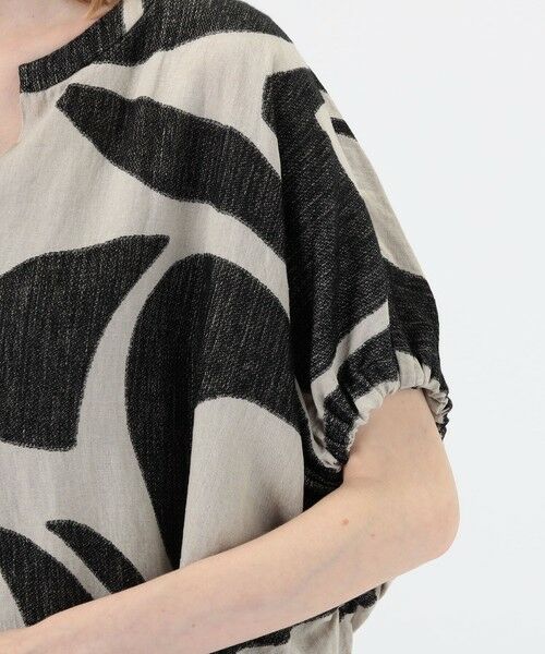 TOMORROWLAND / トゥモローランド ミニ丈・ひざ丈ワンピース | HAVERSACK リネンジャカード ワンピース | 詳細6