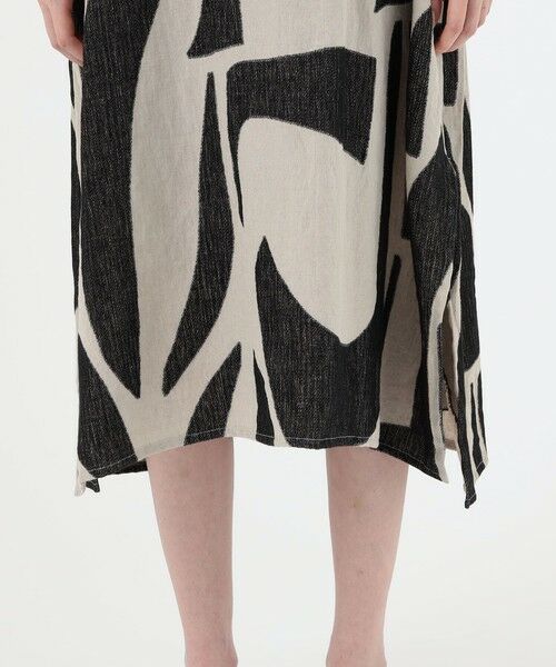 TOMORROWLAND / トゥモローランド ミニ丈・ひざ丈ワンピース | HAVERSACK リネンジャカード ワンピース | 詳細7