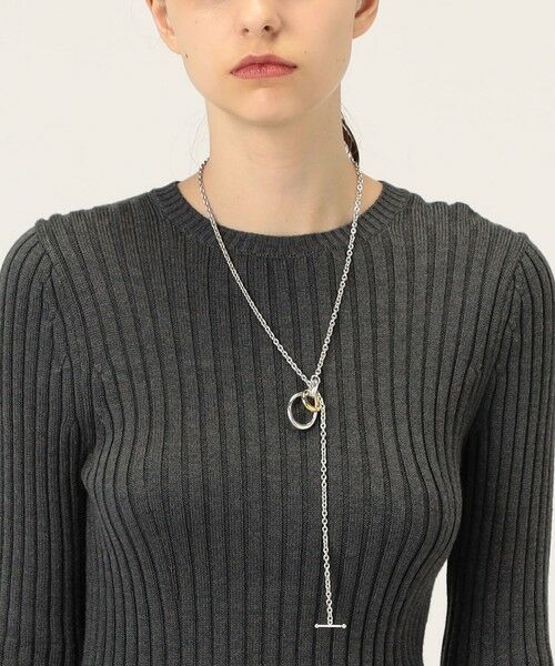 TOMORROWLAND / トゥモローランド ネックレス・ペンダント・チョーカー | 【別注】PHILIPPE AUDIBERT Double Circle ネックレス | 詳細1